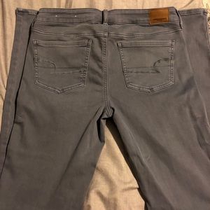 American Eagle Stretch Skinny Jeans Size 10 XLong
